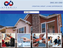 Tablet Screenshot of integrityamc.com